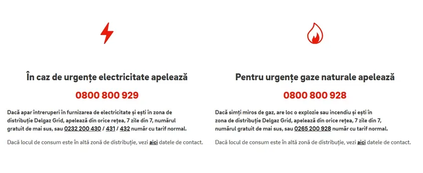 telefon deranjamente e.on